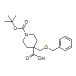 1-Boc-4-[(benzyloxy)methyl]piperidine-4-carboxylic Acid