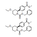 trans-1-Cbz-4-ethoxy-2-[4-(methoxycarbonyl)phenyl]piperidine