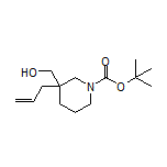 1-Boc-3-allyl-3-(hydroxymethyl)piperidine