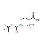 1-Boc-3,3-difluoro-4-methylpiperidine-4-carboxylic Acid