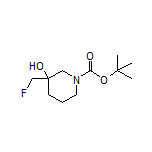 1-Boc-3-(fluoromethyl)-3-hydroxypiperidine