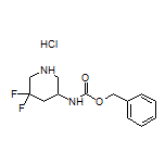 3-(Cbz-amino)-5,5-difluoropiperidine Hydrochloride