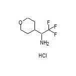 2,2,2-Trifluoro-1-(tetrahydro-2H-pyran-4-yl)ethanamine Hydrochloride