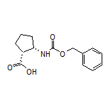 (1R,2S)-2-(Cbz-amino)cyclopentanecarboxylic Acid