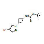 1-(Boc-amino)-3-(4-bromo-1-pyrazolyl)bicyclo[1.1.1]pentane