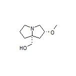 [(2R,7aR)-rel-2-Methoxyhexahydro-1H-pyrrolizin-7a-yl]methanol