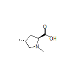 (2S,4R)-1,4-Dimethylpyrrolidine-2-carboxylic Acid