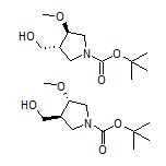 trans-1-Boc-3-(hydroxymethyl)-4-methoxypyrrolidine