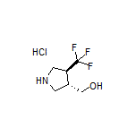 [(3S,4S)-4-(Trifluoromethyl)pyrrolidin-3-yl]methanol Hydrochloride