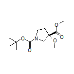 Methyl (S)-1-Boc-3-methoxypyrrolidine-3-carboxylate