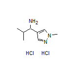 1-Amino-2-methyl-1-(1-methyl-4-pyrazolyl)propane Dihydrochloride