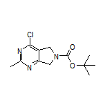 6-Boc-4-chloro-2-methyl-6,7-dihydro-5H-pyrrolo[3,4-d]pyrimidine