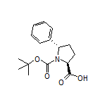 (2S,5S)-1-Boc-5-phenylpyrrolidine-2-carboxylic Acid