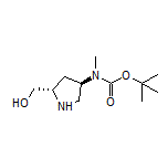 [(2S,4R)-4-[Boc(methyl)amino]-2-pyrrolidinyl]methanol