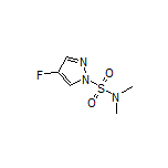 4-Fluoro-N,N-dimethylpyrazole-1-sulfonamide