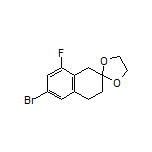 6’-Bromo-8’-fluoro-3’,4’-dihydro-1’H-spiro[[1,3]dioxolane-2,2’-naphthalene]