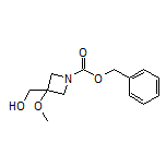 1-Cbz-3-(hydroxymethyl)-3-methoxyazetidine