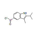 2-Isopropyl-3-methyl-5-nitroindole