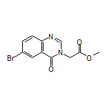 Methyl 2-(6-Bromo-4-oxoquinazolin-3(4H)-yl)acetate