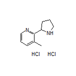 3-Methyl-2-(2-pyrrolidinyl)pyridine Dihydrochloride