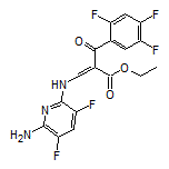 Ethyl 3-[(6-Amino-3,5-difluoropyridin-2-yl)amino]-2-(2,4,5-trifluorobenzoyl)acrylate