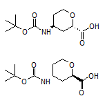 Trans-(Boc-amino)tetrahydro-2H-pyran-2-carboxylic Acid