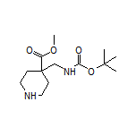 Methyl 4-[(Boc-amino)methyl]piperidine-4-carboxylate