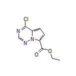 Ethyl 4-Chloropyrrolo[2,1-f][1,2,4]triazine-7-carboxylate