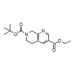 Ethyl 7-Boc-5,6,7,8-tetrahydro-1,7-naphthyridine-3-carboxylate