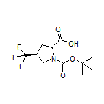 (2R,4S)-1-Boc-4-(trifluoromethyl)pyrrolidine-2-carboxylic Acid