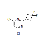 4,6-Dichloro-2-(3,3-difluorocyclobutyl)pyrimidine