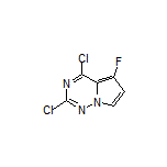 2,4-Dichloro-5-fluoropyrrolo[2,1-f][1,2,4]triazine