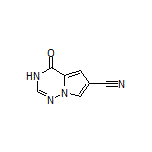 4-Oxo-3,4-dihydropyrrolo[2,1-f][1,2,4]triazine-6-carbonitrile