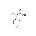 2-Methoxy-2-(tetrahydro-2H-pyran-4-yl)acetic Acid