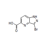 3-Bromo-1H-pyrazolo[4,3-b]pyridine-5-carboxylic Acid