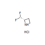 (S)-2-(Difluoromethyl)azetidine Hydrochloride