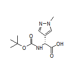 (R)-2-(Boc-amino)-2-(1-methyl-4-pyrazolyl)acetic Acid