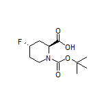 (2S,4S)-1-Boc-4-fluoropiperidine-2-carboxylic Acid