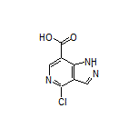 4-Chloro-1H-pyrazolo[4,3-c]pyridine-7-carboxylic Acid