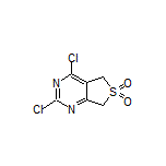 2,4-Dichloro-5,7-dihydrothieno[3,4-d]pyrimidine 6,6-Dioxide