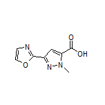 1-Methyl-3-(2-oxazolyl)pyrazole-5-carboxylic Acid