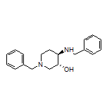 (3R,4R)-1-Benzyl-4-(benzylamino)piperidin-3-ol