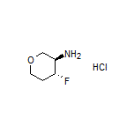 (3R,4R)-4-Fluorotetrahydro-2H-pyran-3-amine Hydrochloride