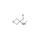 3-(Fluoromethyl)-N-methyloxetan-3-amine