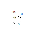 6-Methyl-1,4-oxazepan-6-ol Hydrochloride