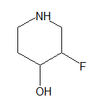 (3S,4R)-3-fluoropiperidin-4-ol hydrochloride