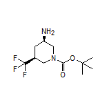 (3R,5S)-1-Boc-3-amino-5-(trifluoromethyl)piperidine