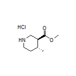 Methyl (3S,4R)-4-Methylpiperidine-3-carboxylate Hydrochloride