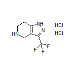 3-(Trifluoromethyl)-4,5,6,7-tetrahydro-1H-pyrazolo[4,3-c]pyridine Dihydrochloride