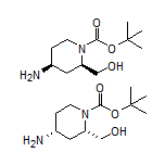 cis-1-Boc-4-amino-2-(hydroxymethyl)piperidine